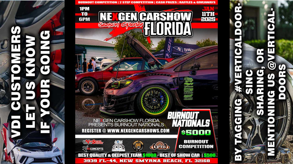 CAR SHOW | 01/11/25 | NEW SMYRNA BEACH, FL | @nexgen_carshow