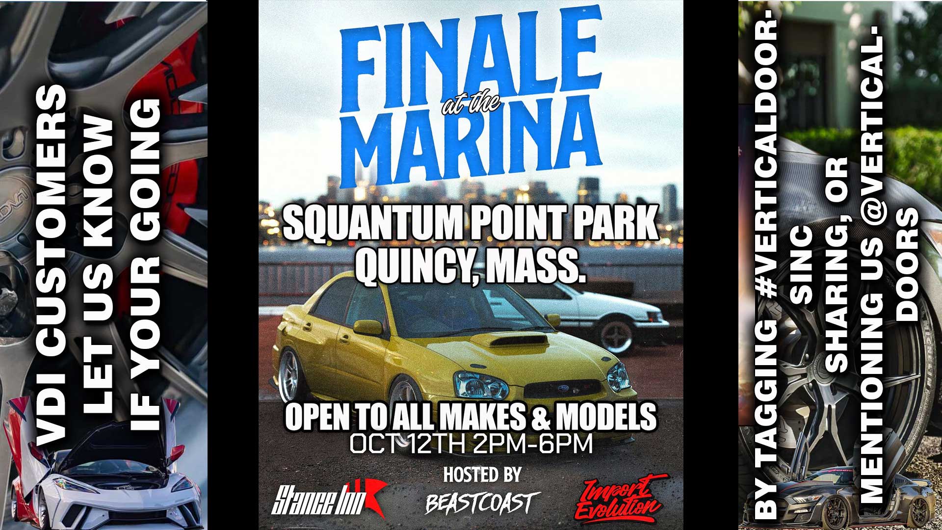 CAR SHOW | 10/12/24 | QUINCY, MA | @importevolution