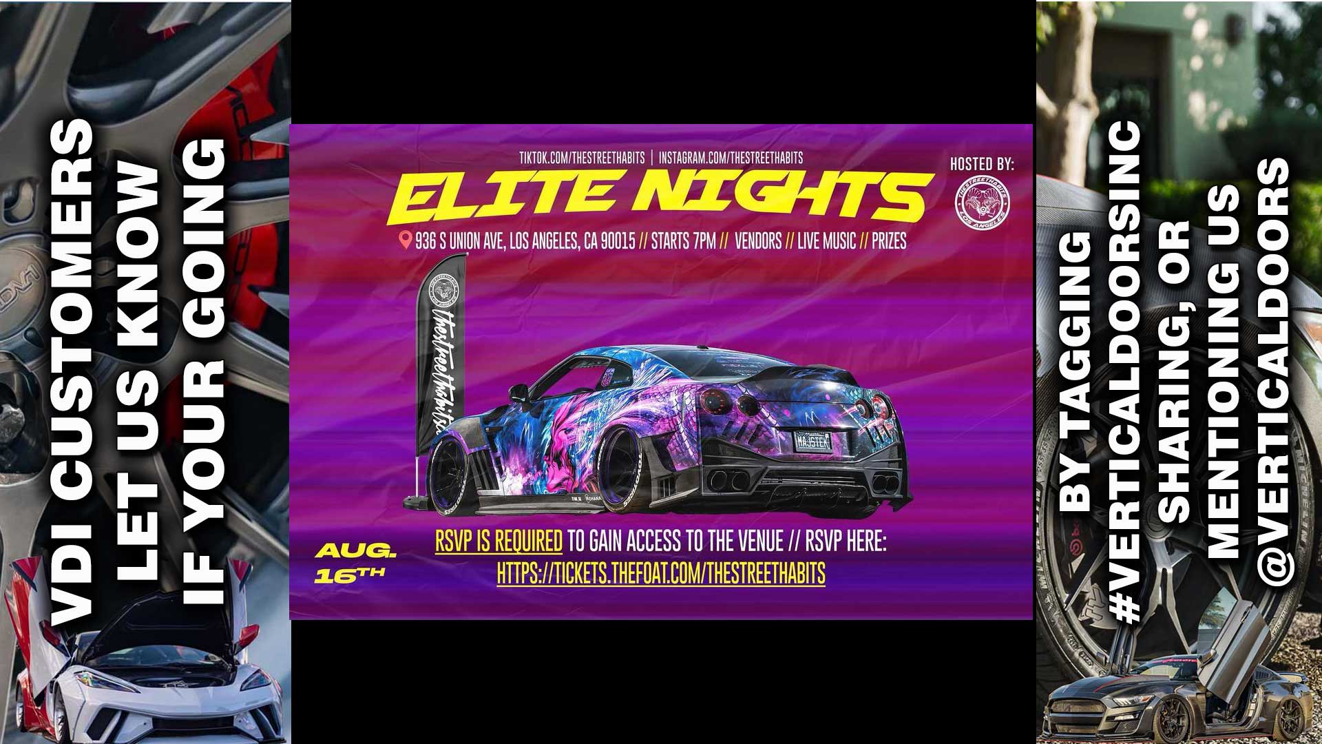 CAR SHOW | 8/16/24 | LOS ANGELES, CA | @thestreethabits