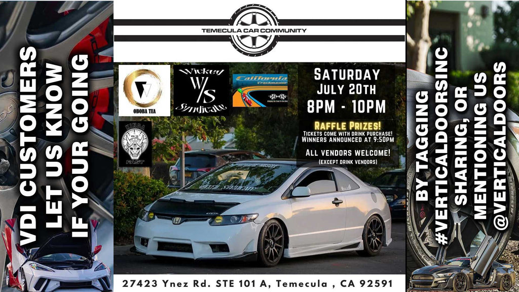 CAR SHOW | 7/20/24 | TEMECULA, CA | @temecula_car_community