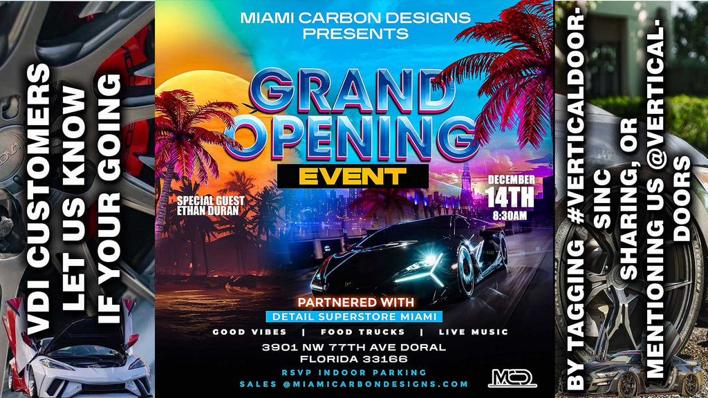 CAR SHOW | 12/14/24 | DORAL, FL| @miamicarbondesigns