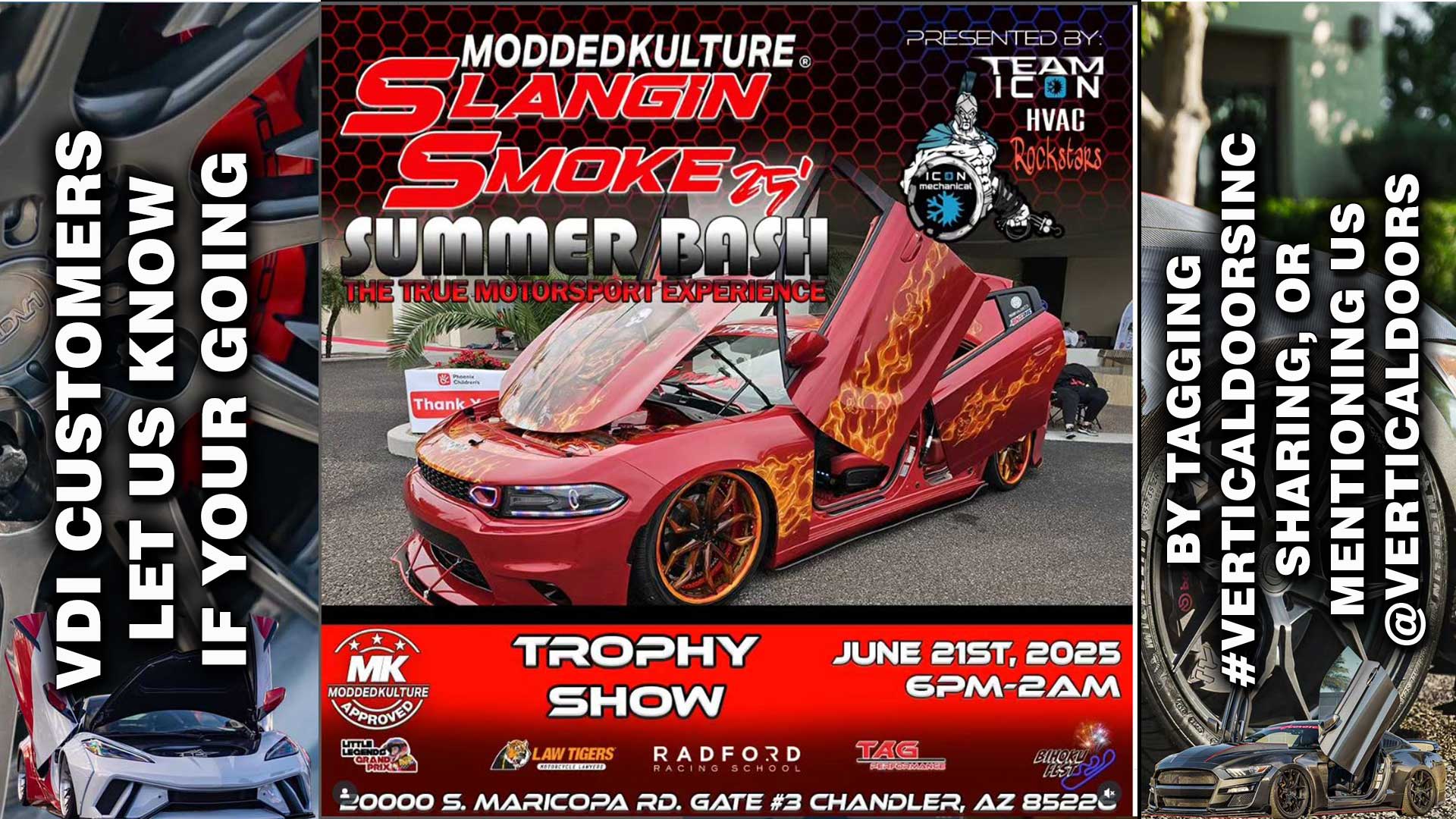 CAR SHOW | 6/21/25 | CHANDLER, AZ | @moddedkulture