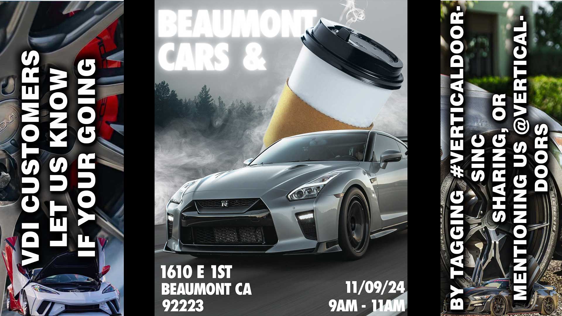 CAR SHOW | 11/9/24 | BEAUMONT, CA | @beaumontcarsandcoffee