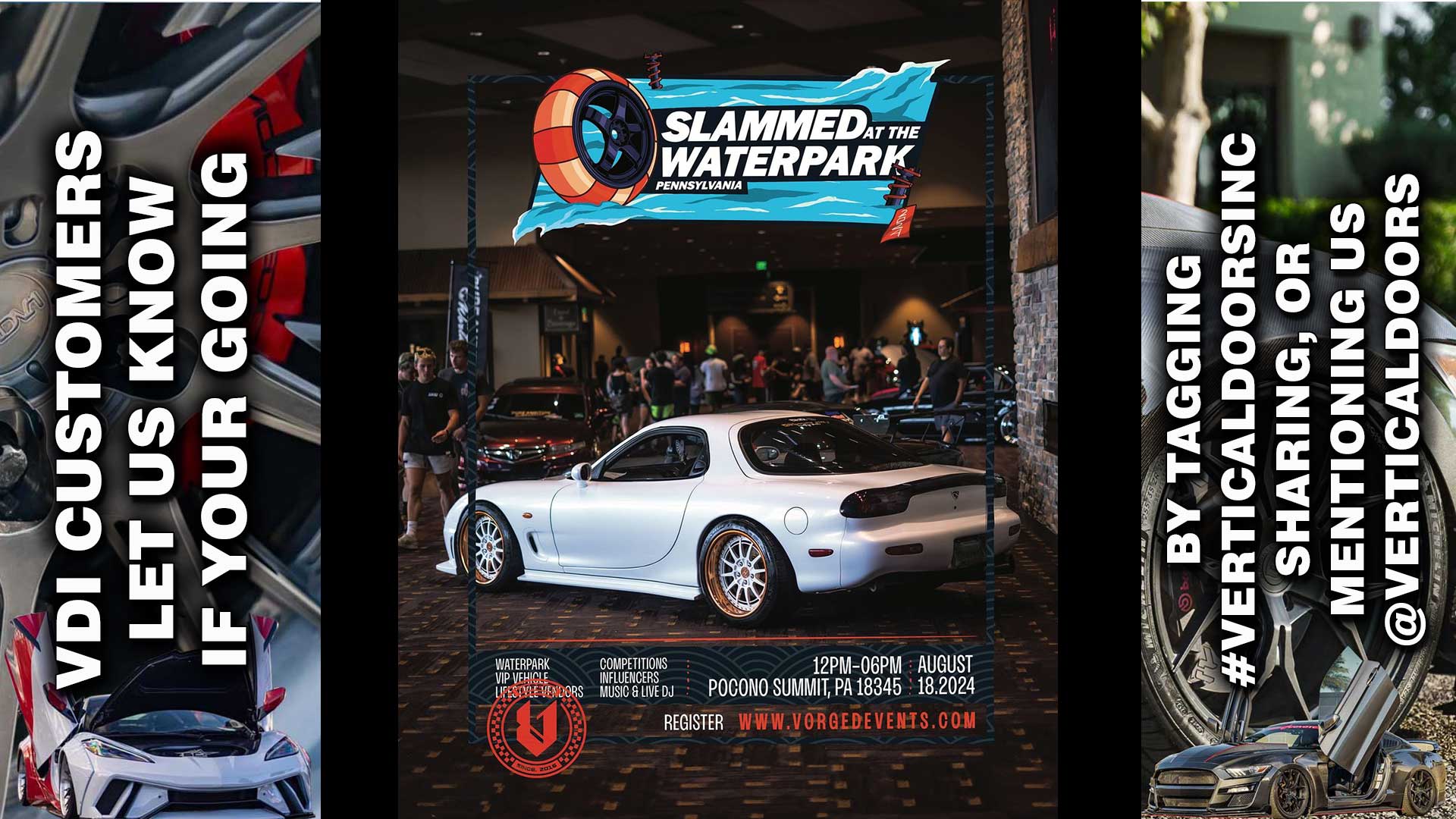 CAR SHOW | 8/18/24 | POCONO SUMMIT, PA | @vorgedevents