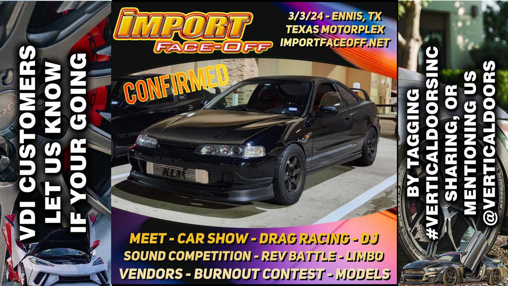 CAR SHOW | 3/3/24 | ENNIS, TX | @importfaceoffofficial