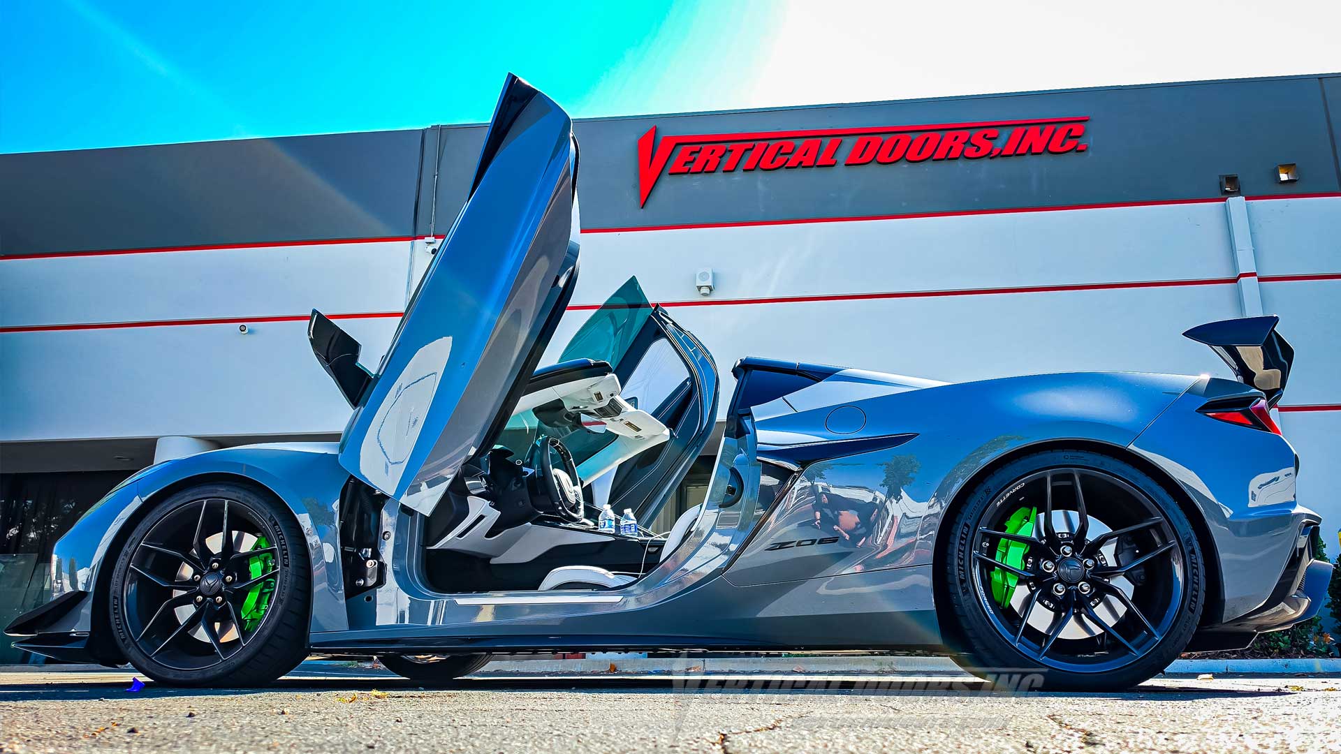 Another Corvette C8 Z06 vertical door kit installation compleate, another happy customer.