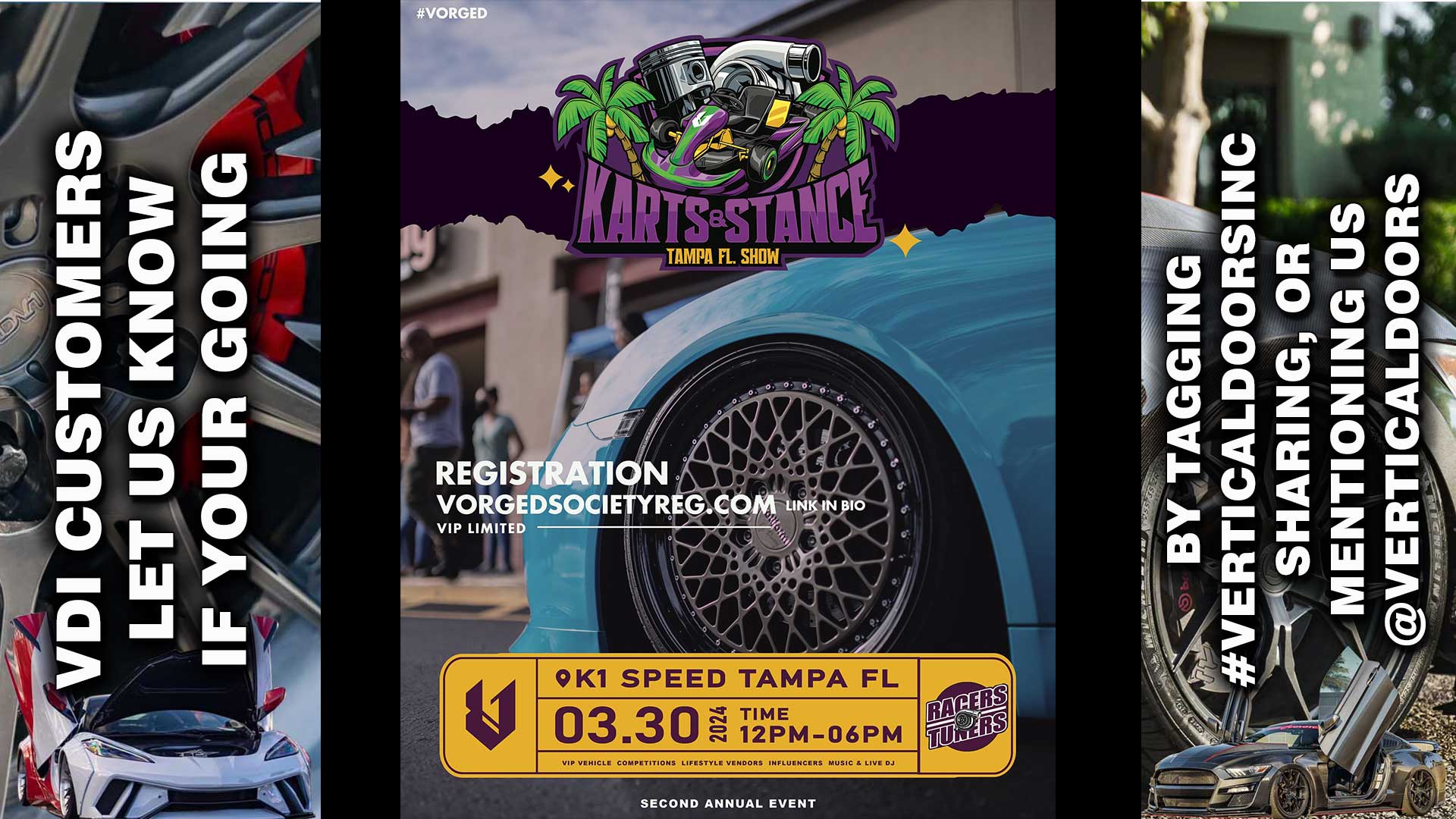 CAR SHOW | 3/30/2024 | TAMPA , FL | @vorgedevents