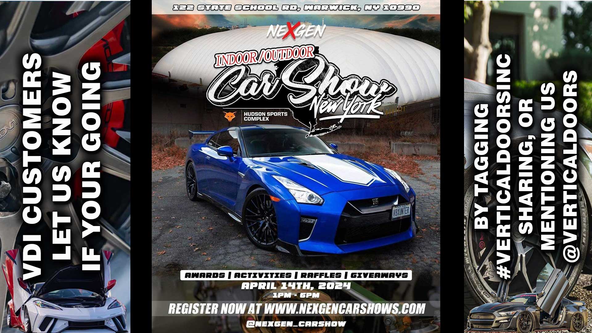 CAR SHOW | 4/14/2024 | WARWICK , NY | @nexgen_carshow