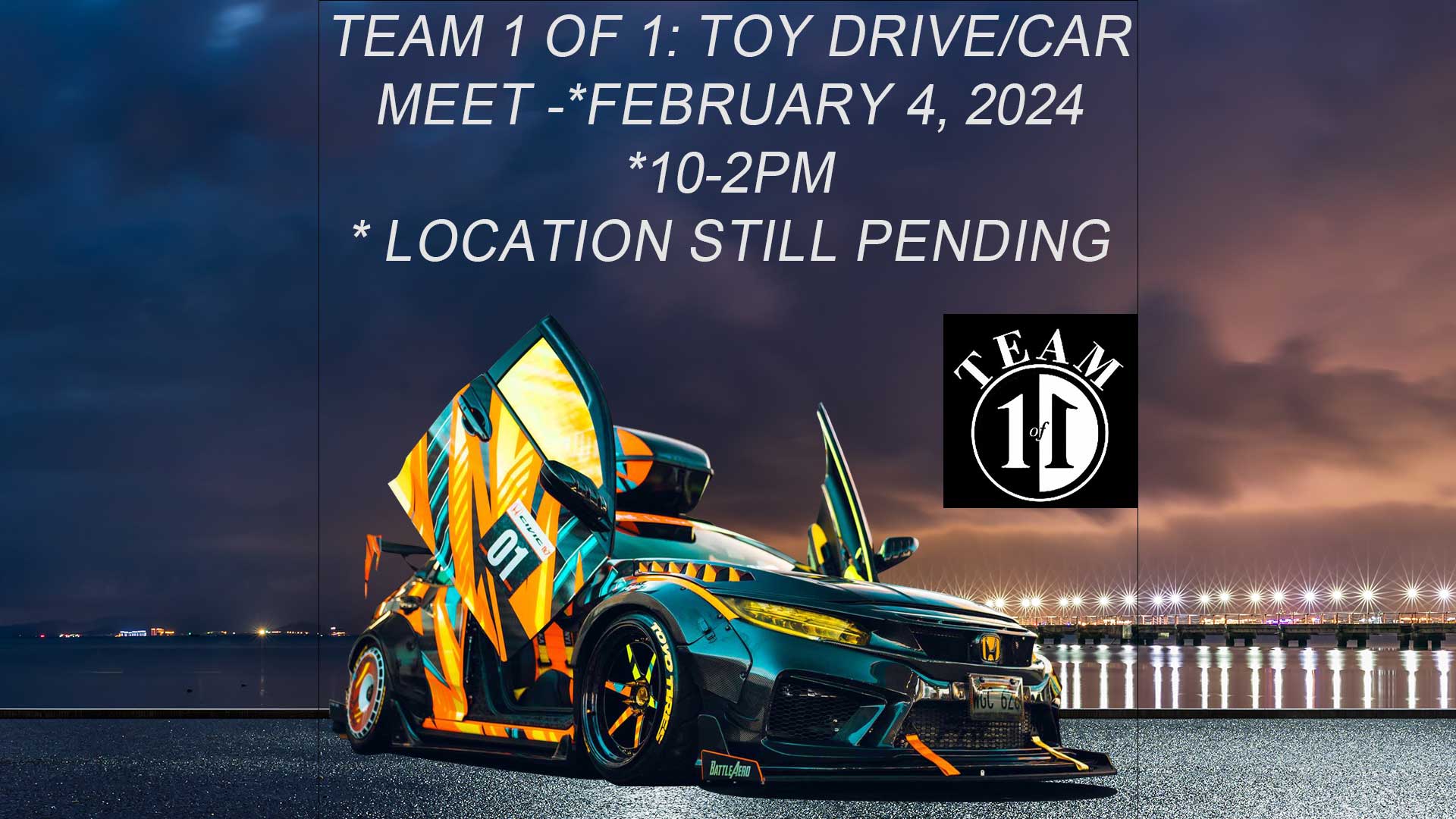 CAR SHOW | 2/04/24 | PENDING 10-2pm |@2tonewidebody_fk7 Featuring Door Conversion by Vertical Doors, Inc.