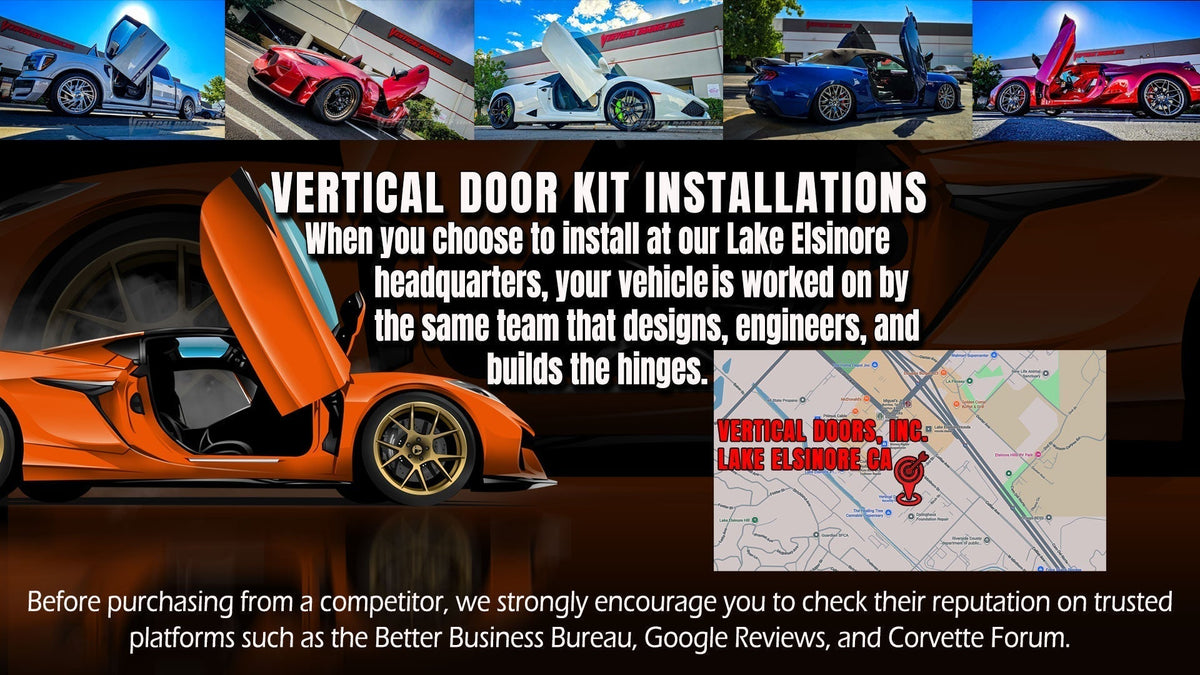Why Lake Elsinore, CA Is the #1 Destination for Lambo Doors Installation
