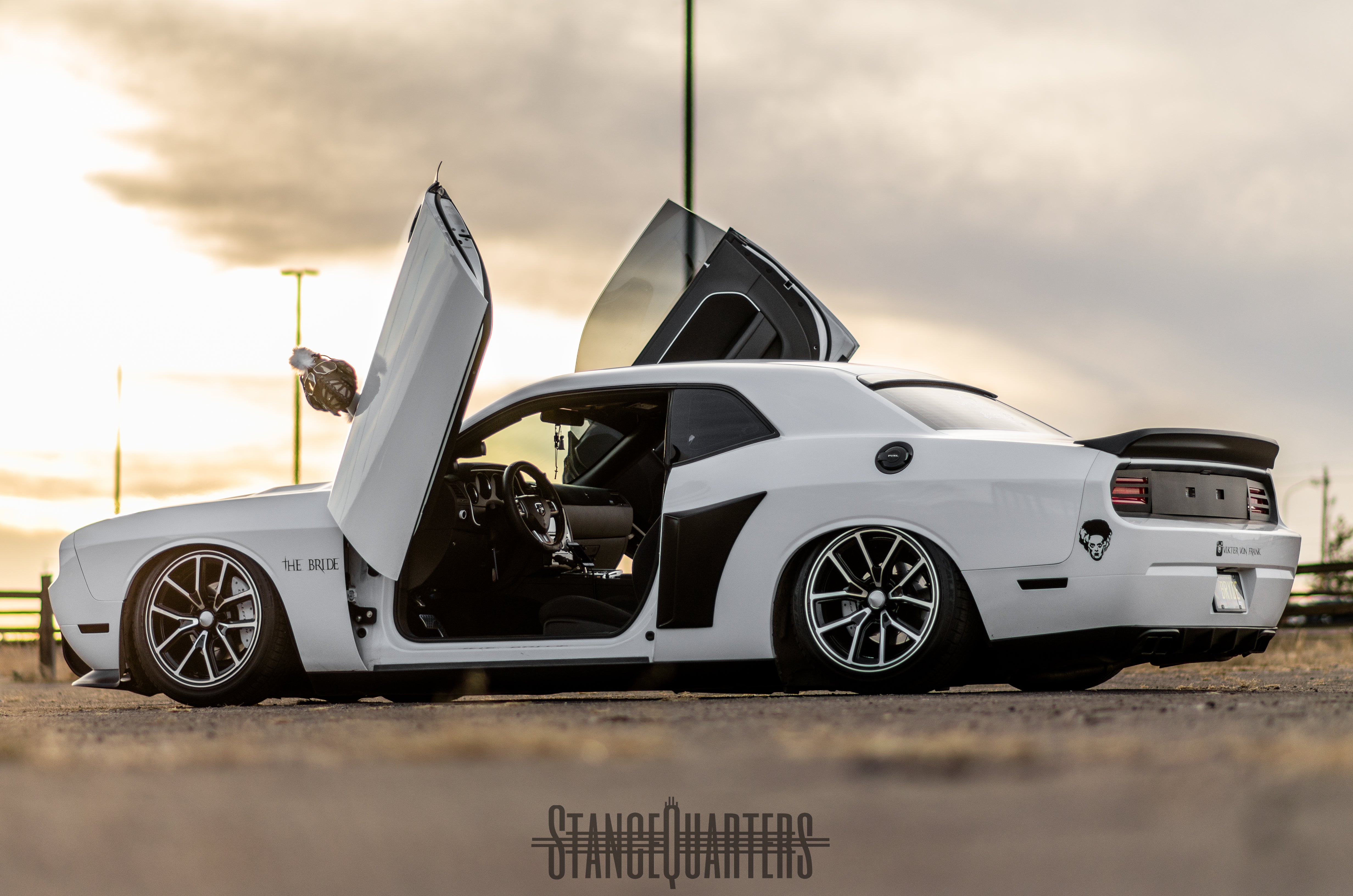Stancequarters Dodge Challenger 2009-2016 Lambo Door Conversion Kit by Vertical Doors Inc.