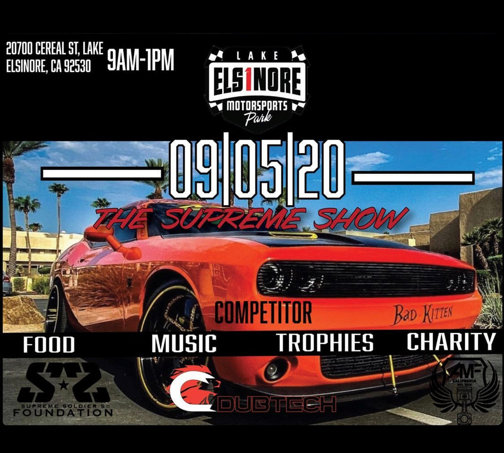 THE SUPREME SHOW 9/5/20 Come out and check out @kitten_challenger showing off her vertical lambo doors from Vertical Doors, Inc.