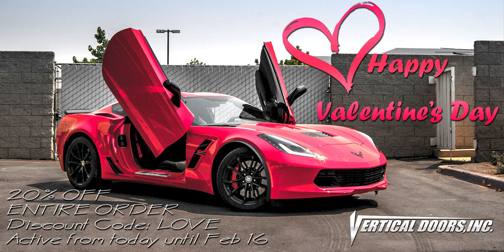 Have a Happy Valentines Day with a 20% OFF Entire Order