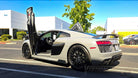 Audi R8 Type 4S with Lambo Door Conversion Kit installed by Vertical Doors, Inc. in Lake Elsinore California., Audi, Audi R8, R8, V10, 2nd Gen, Type 4s, 4s, Quattro, R8 Coupé, R8 Spyder, R8 RWS, Audi R8 RWD, R8 LMS GT2, R8 LMS GT3, R8 LMS GT4, R8 Coupe GT RWD, R8 e-Tron, R8 Star of Lucis, R8 Decennium, R8 V10 Quattro Final Edition, R8 Panther Edition, Lambo Doors, Vertical Door, Scissor Doors, Door Conversion, wing doors, Butterfly Doors,
Audi R8 Lambo Doors, Audi R8 Vertical Door, Audi R8 Scissor Doors, Au