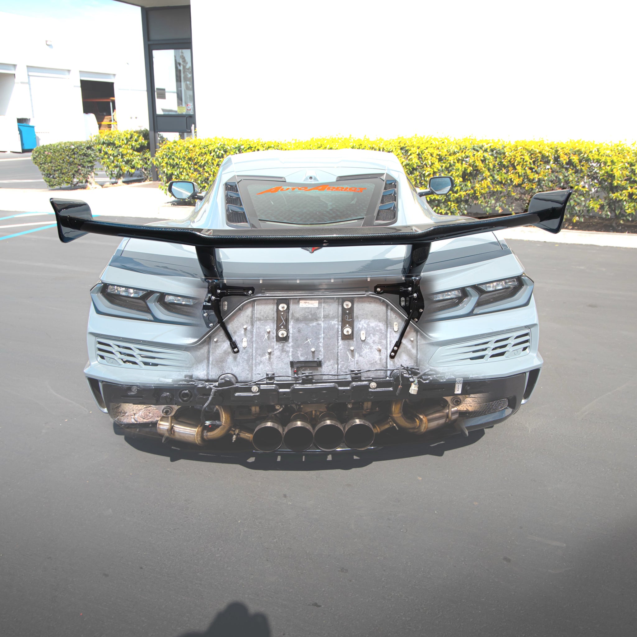 2023-2026 C8 Corvette Z06/E-Ray ZR1 ZTK Rear Spoiler Gloss Carbon