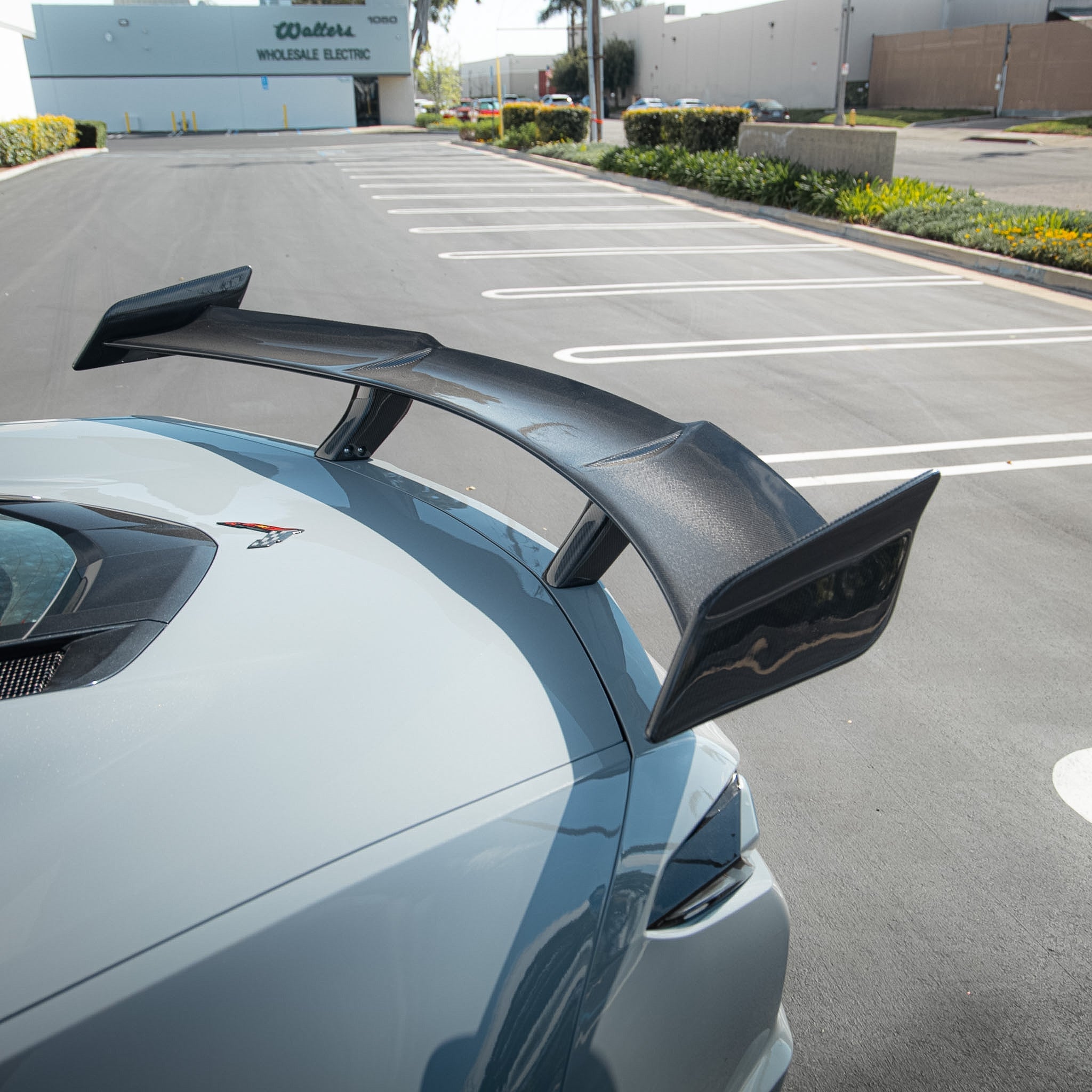 2023-2026 C8 Corvette Z06/E-Ray ZR1 ZTK Rear Spoiler Gloss Carbon