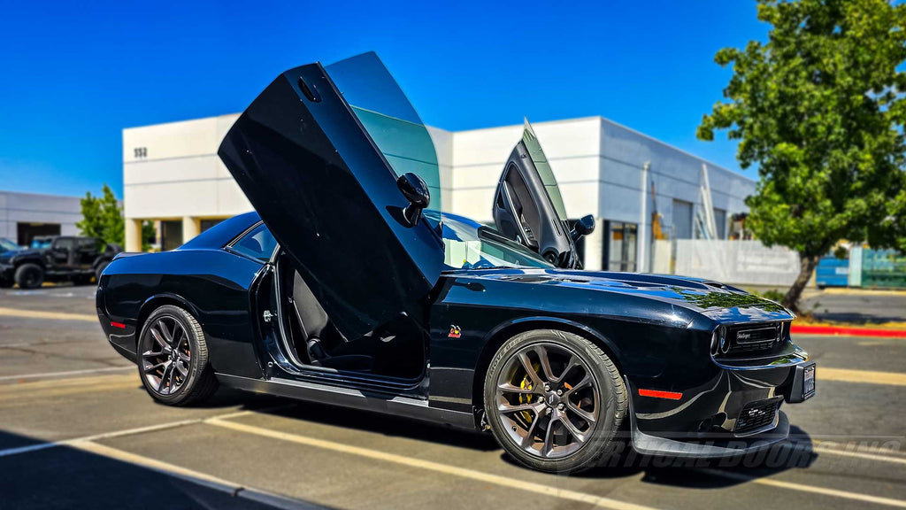 @doc.nasdee Dodge Challenger Lambo Door Conversion Kit by Vertical Doors Inc., VDCDCHAL08, SXT, SXT Plus, GT, GT AWD, SE, Rallye Redline, R/T, R/T Plus, R/T Shaker, R/T Plus Shaker, R/T Scat Pack, R/T Scat Pack Widebody, Scat Pack 1320, Scat Pack Shaker, T/A, T/A Plus, T/A 392, SRT 392, SRT 392 Core, SRT 392 Widebody, SRT Hellcat, SRT Hellcat Widebody, SRT Hellcat Redeye, SRT Hellcat Redeye Widebody, SRT Super Stock, SRT Demon (2018), SRT Demon 170 (2023), SRT Jailbreak, SRT Jailbreak Widebody, 50th Anniver