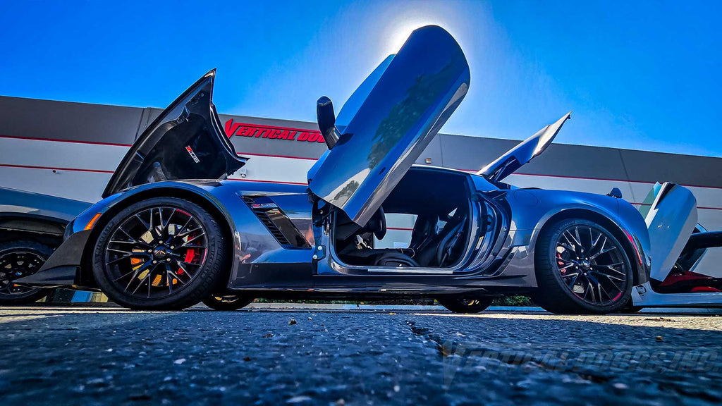 @antony_dares just upgraded his Chevrolet Corvette C7 Z06 with a Lambo Door Kit by the BEST, Vertical Doors, Inc., in Lake Elsinore California, 1LT, 2LT, 3LT, Z51, Z06, Grand Sport, Z15, Z25, Z30, Stingray, Vette, Corvette, lambo doors, vertical doors, door conversion, scissor doors, butterfly doors, wing doors, Corvette C7 lambo doors, Corvette C7 vertical doors, Corvette C7 door conversion, Corvette C7 scissor doors, Corvette C7 butterfly doors, Corvette C7 wing doors,