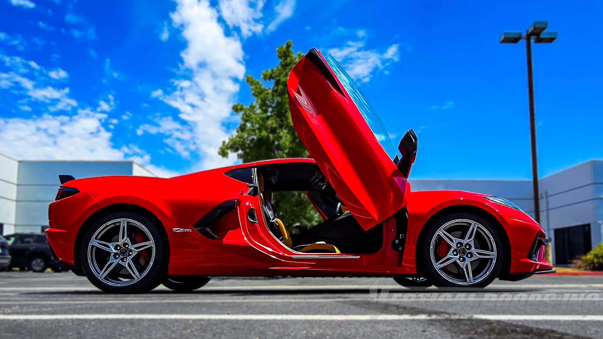 Tony’s Chevrolet Corvette C8 Gets the Ultimate Upgrade with a Vertical Lambo Door Conversion Kit by Vertical Doors, Inc. in Lake Elsinore, CA., VDCCHEVYCORC820, 
1LT, 2LT, 3LT, Z51, Z06, C8R, Z8ZR1, Stingray, Eray, Vette, Corvette, lambo doors, vertical doors, door conversion, scissor doors, butterfly doors, wing doors, 
Corvette C8 lambo doors, Corvette C8 vertical doors, Corvette C8 door conversion, Corvette C8 scissor doors, Corvette C8 butterfly doors, Corvette C8 wing doors,
