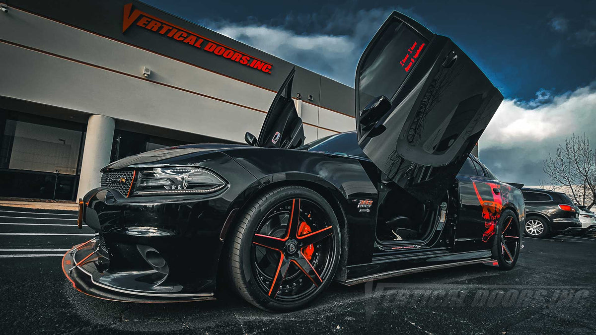 @skull_crusher_392 Dodge Charger from California just go Lambo Doors conversion kit installed by Vertical Doors, Inc., in Lake Elsinore, California, VDCDC11, Mopar, SXT, GT, R/T, Scat Pack, Scat Pack Widebody, Hellcat Widebody Jailbreak, SRT Hellcat Redeye Jailbreak, lambo doors, vertical doors, door conversion, scissor doors, butterfly doors, wing doors, 
Dodge Charger lambo doors, Dodge Charger vertical doors, Dodge Charger door conversion, Dodge Charger scissor doors, Dodge Charger butterfly doors, Dodge