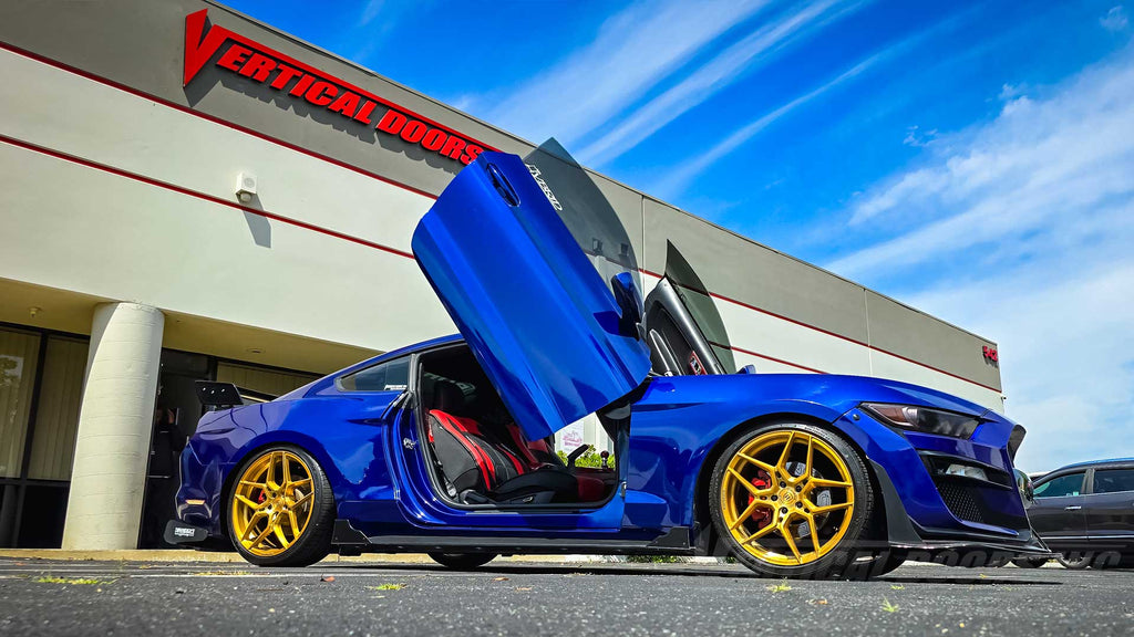 Mustang Meets Lambo Style: How @dannyb_2.3t and Vertical Doors, Inc. Broke the Internet with a Game-Changing Door Conversion, VDCFM15, Ford Mustang, ford, mustang, 6thgen, GT, stang, Shelby GT350, Bullitt, Shelby GT500, Mach 1, Roush RS, Cyclone, Coyote, EcoBoost, Vertical Doors Inc, Lambo Doors, Vertical Doors, door conversion, scissor doors, butterfly doors, wing doors, pic of the day, repost, Ford Mustang Lambo Doors, Ford Mustang Vertical Doors, Ford Mustang door conversion, Ford Mustang scissor doors, 