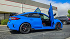 Lambo door hinge conversion kit compatible with the Honda Civic 2022-2024 4DR by Vertical Doors Inc.
