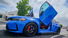 Lambo door hinge conversion kit compatible with the Honda Civic 2022-2024 4DR by Vertical Doors Inc.