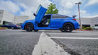 Lambo door hinge conversion kit compatible with the Honda Civic 2022-2024 4DR by Vertical Doors Inc.