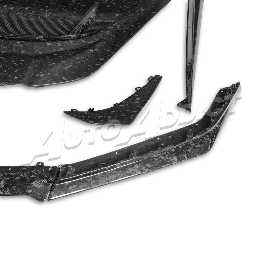 Quiet Racing Corevette 2020-2026 Corvette C8 Quiet Racing ZR1 ZTK Forged Carbon Fiber Aero Ki ...