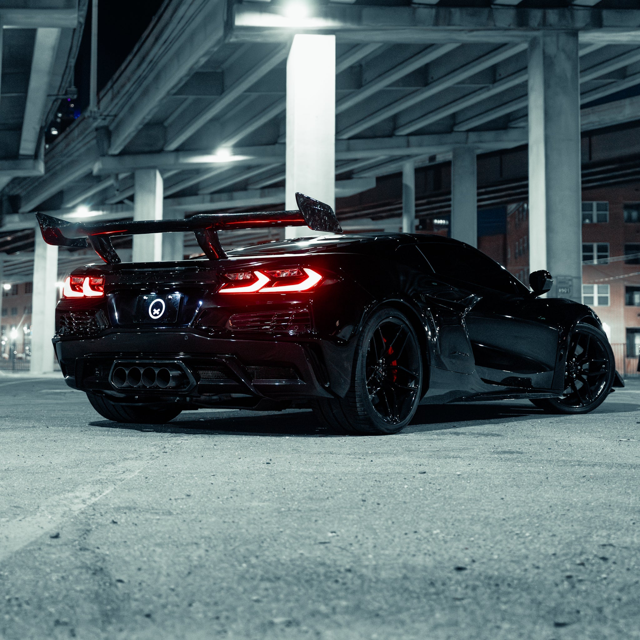 Quiet Racing Corevette 2020-2026 Corvette C8 Quiet Racing ZR1 ZTK Forged Carbon Fiber Aero Ki ...