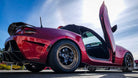 Mazda MX5 2016-2023 Lambo Door Conversion Kit by Vertical Doors Inc.,  ND, Mazda MX5, Mazda, MX5, Miata, Mazda Roadster, Eunos Roadster, Mazda Miata Sport, Club, Grand Touring, Icon, Levanto, Z Sport, Yamamoto Signature, MCP, RF, Convertible Vertical Doors Inc, vertical door gang, Lambo Doors, Vertical Doors, door conversion, scissor doors, butterfly doors, wing doors, pic of the day, repost,
