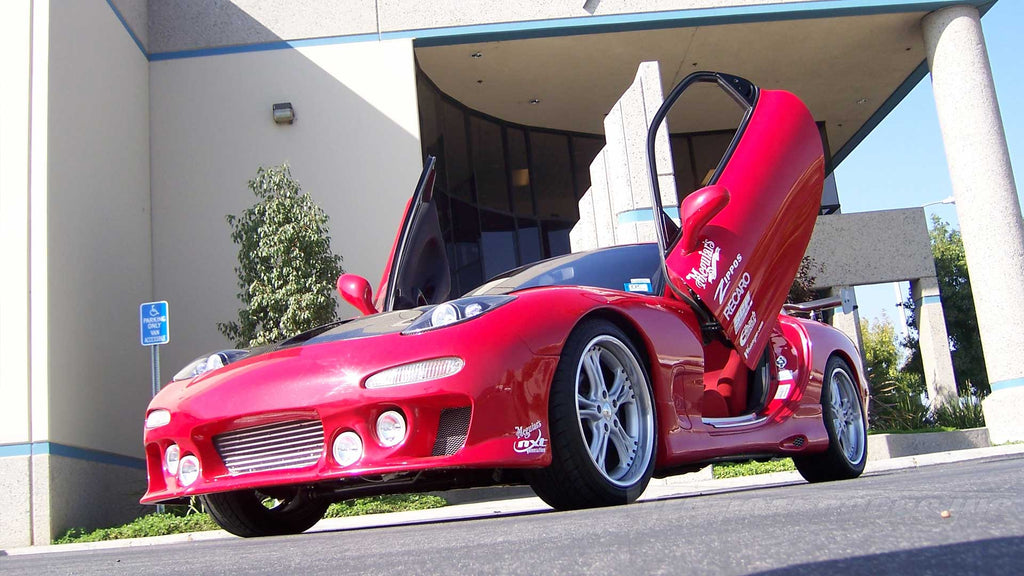 Vertical doors kit compatible Mazda RX7 1993-1997 – Vertical Doors, Inc.