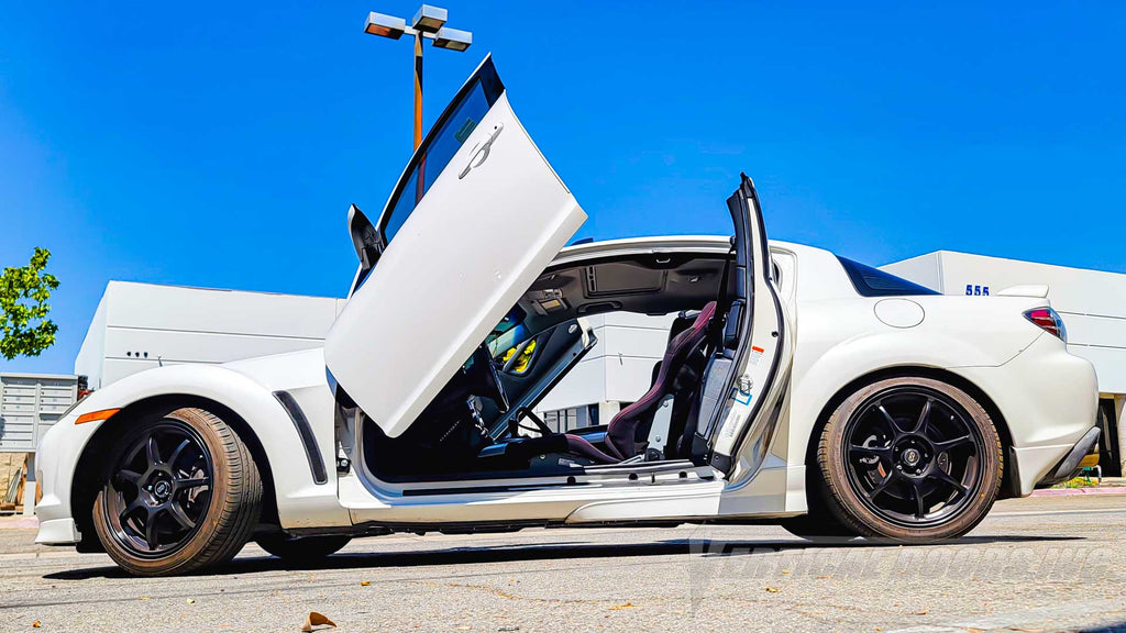 Vertical doors kit compatible Mazda RX8 2003-2012 – Vertical Doors, Inc.