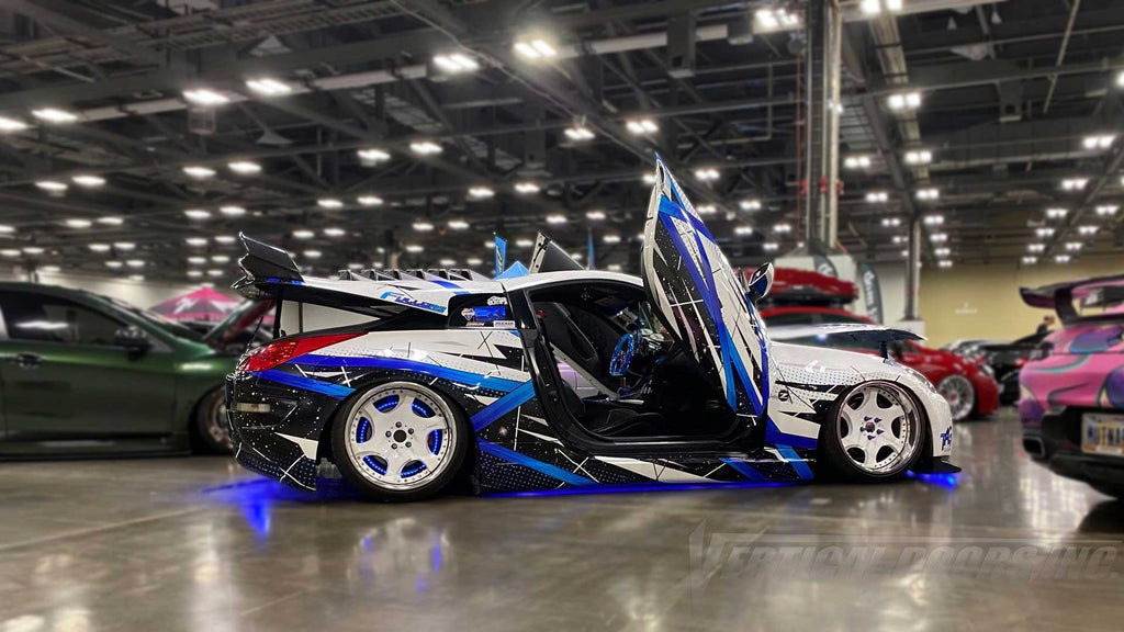 Installer | Fuller Sounds | River Rouge, MI 48218 | Nissan 350Z Lambo Door Conversion Kit by Vertical Doors, Inc., Enthusiast, Touring, Grand Touring, Nismo, Roadster, Nissan, Nissan 350Z, Z, Z33, JDM, Fairlady, 350Z Nismo, 350Z Roadster, Nissan Fairlady Z, Nismo R-Tune, Nismo S-Tune GT, Lambo Doors, Vertical Door, Scissor Doors, Door Conversion, wing doors, Nissan 350Z Lambo Doors, Nissan 350Z Vertical Door, Nissan 350Z Scissor Doors, Nissan 350Z Door Conversion, Nissan 350Z wing doors,