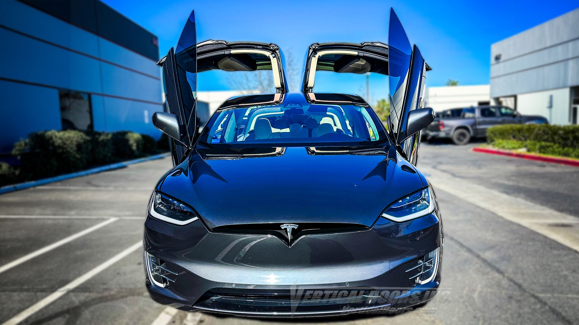 Tesla Model X 2016-2026 Vertical Lambo Door Conversion Kit by Vertical Doors, Inc., VDCTESX16,
Tesla, Model X, Tesla Model X, Tesla Model X Falcon Wing doors, 75D, 90D, 100D, P90D, P100D, Long Range, Long Range Plus, Plaid, 2016, 2017, 2018, 2019, 2020, 2021, 2022, 2023, 2024, 2025, 2026, 16, 17, 18, 19, 20, 21, 22, 23, 24, 25, 26, Tesla Model X Vertical Doors, Tesla Model X Lambo Doors, Tesla Model X Vertical Door Kit, Tesla Model X Scissor Doors, Tesla Model X wing doors, Tesla Model X door conversion kit