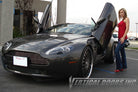 Aston Martin Vantage vertical door conversion by Vertical Doors, Inc., view 3