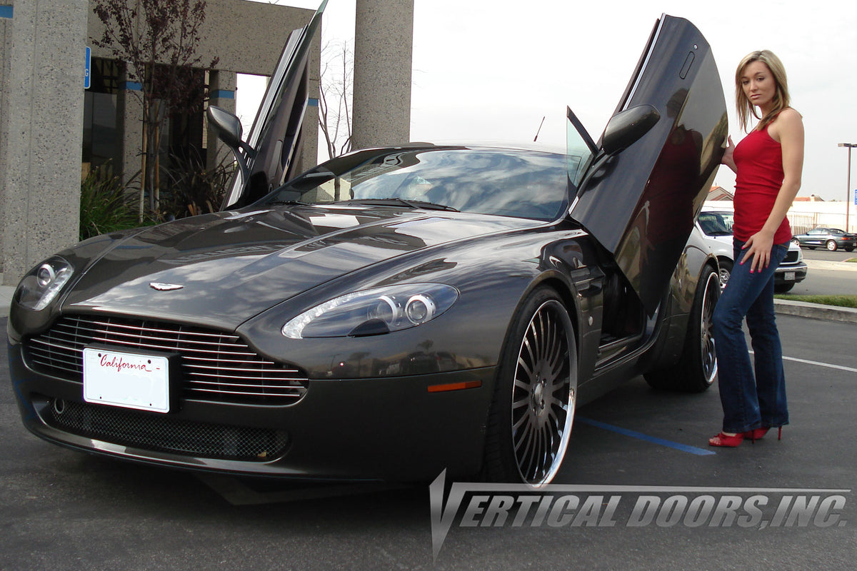 Aston Martin Vantage vertical door conversion by Vertical Doors, Inc., view 3