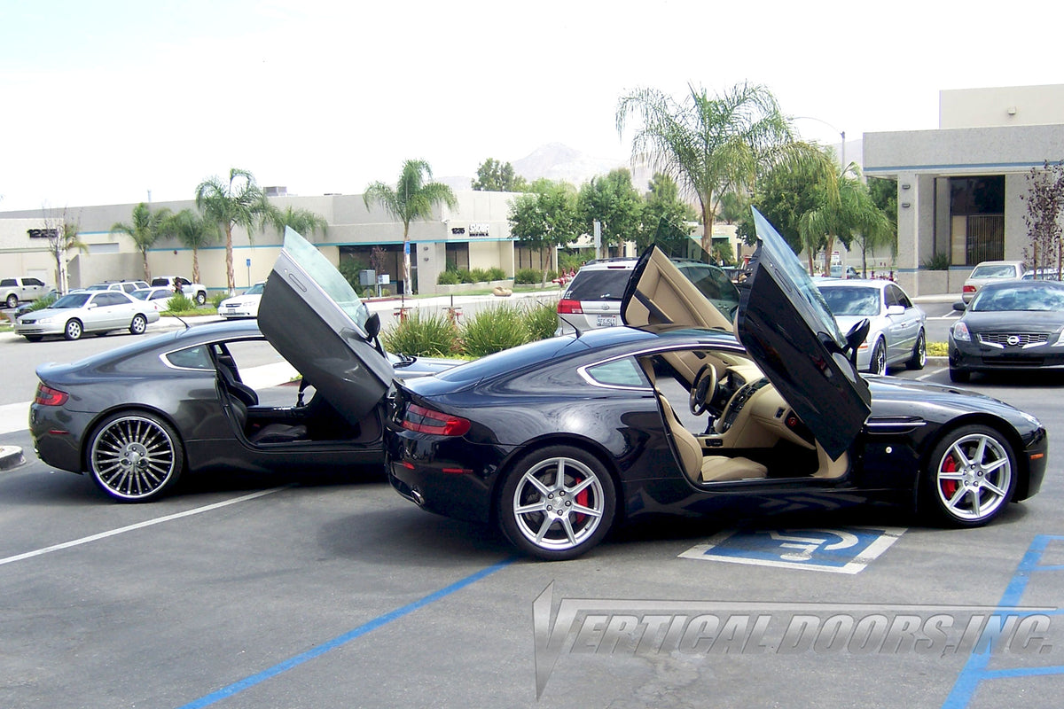 Aston Martin Vantage vertical door conversion by Vertical Doors, Inc., view 2