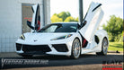 Chevrolet Corvette C8 Lambo Door Conversion Kit by Vertical Doors Inc. VDCCHEVYCORC820, Chevy, vette, c8, lambo doors, vertical doors, scissor doors, door conversion