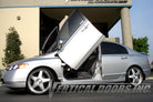 Lambo door hinge conversion kit compatible with the Honda Civic 2006-2011 4DR by Vertical Doors Inc.