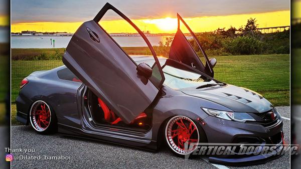 Honda Civic 2011-2015 2DR Vertical Doors kit  lambo doors, vertical doors, door conversion, scissor doors, butterfly doors, wing doors,  Honda Civic 2011-2015 2DR lambo doors, Honda Civic 2011-2015 2DR vertical doors, Honda Civic 2011-2015 2DR door conversion, Honda Civic 2011-2015 2DR scissor doors, Honda Civic 2011-2015 2DR butterfly doors, Honda Civic 2011-2015 2DR wing doors, 
