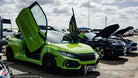 Honda Civic 2016-2021 4DR Lambo Door Conversion Kit by Vertical Doors Inc., VDCHC164DR,  Honda, Civic, Honda Civic, SI, Civic SI, sedan, LX, EX, FC, FK, 10th Gen, Hatchback, Type R, 2016, 2017, 2018, 2019, 2021,  Vertical Doors Inc, vertical door gang, Lambo Doors, Vertical Doors, door conversion, scissor doors, butterfly doors, wing doors, pic of the day, repost, Honda Civic Lambo Doors, Honda Civic Vertical Doors, 