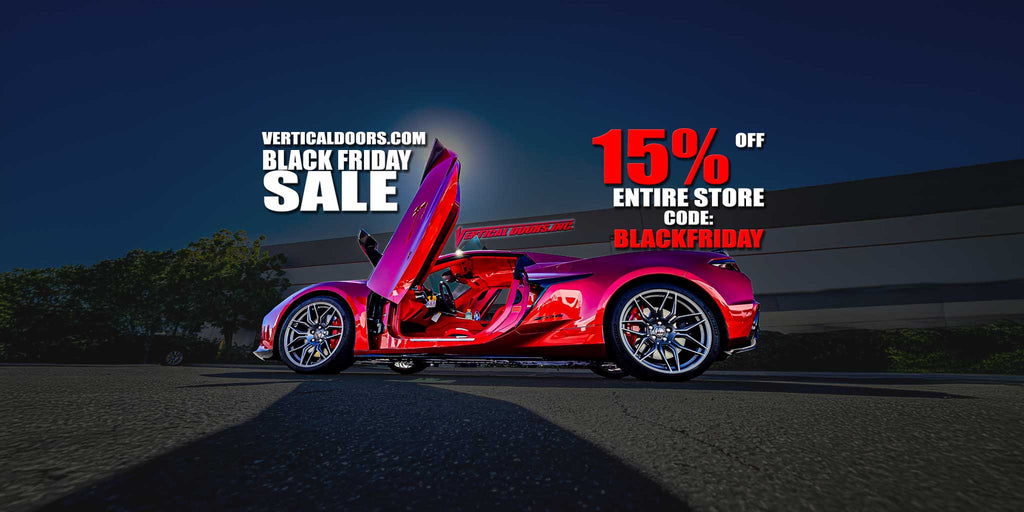 Vertical Doors, Inc. Black Friday Sale, Save 15% on the entire store.