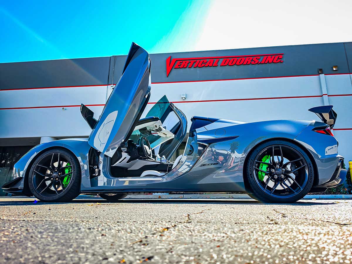 Chevrolet Corvette C8 at Vertical Doors, Inc. in Lake Elsinore, California