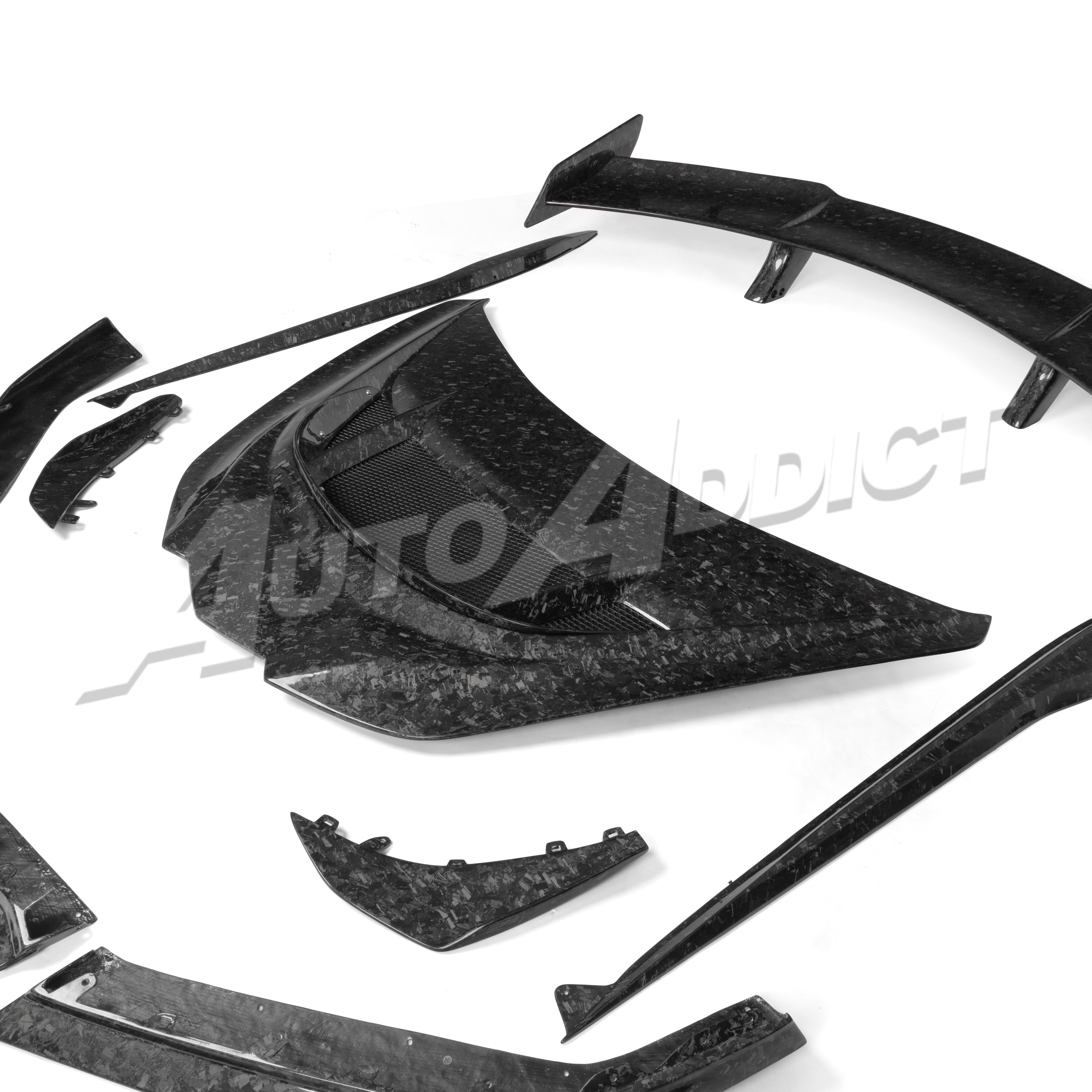 2020-2026 Corvette C8 Quiet Racing ZR1 ZTK Forged Carbon Fiber